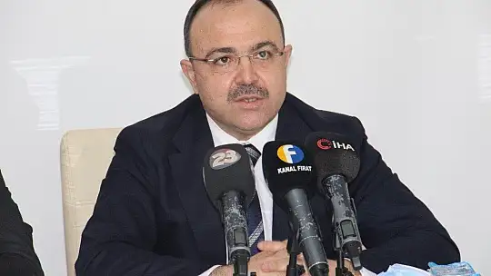Vali Erkaya Yırık, Elazığ'ın gündemiyle ilgili açıklamalarda bulundu