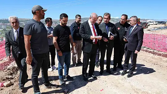 Vali Toraman: '5 bin 155 konutun inşaatına başlandı ve devam ediyor'