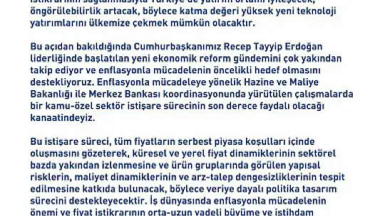 TOBB, TESK, TÜSİAD ve MÜSİAD'dan Ortak Açıklama