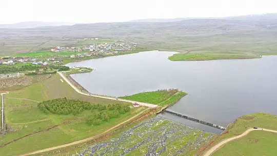 Yağışlar etkisini gösterdi, Kalecik Barajı ve Tatar göleti yüzde 100 doldu