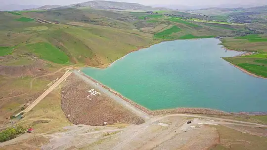 Yağışlar etkisini gösterdi, Kalecik Barajı ve Tatar göleti yüzde 100 doldu