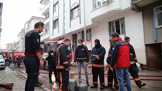 İtfaiyenin Dikkati Faciayı Önledi
