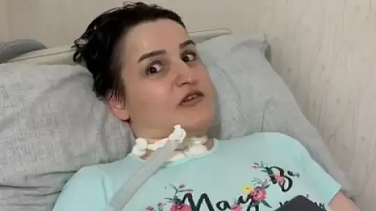 Yatağa bağımlı Nurçin'e 'nefes' aldıracak destek