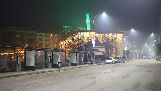 Yılbaşı kısıtlamasıyla deprem bölgesi Elazığ'da sessizliğe büründü