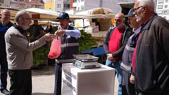 Zabıtadan pazarlara denetim