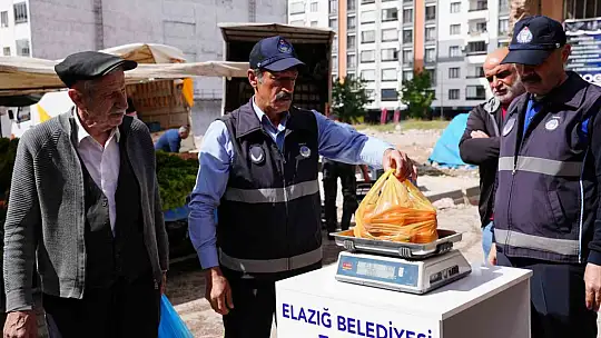 Zabıtadan pazarlara denetim