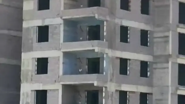 Çatıda tehlikeli çalışma
