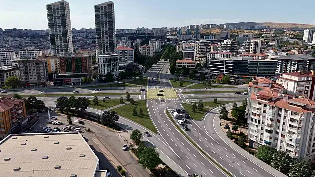 Hazardağlı Kavşağı'nda çalışmalar ilerliyor