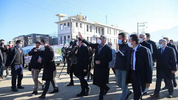 CHP Heyeti, Elazığ'da Çalışmaları Yerinde İnceledi