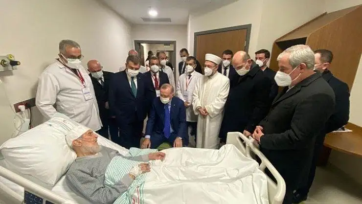 Cumhurbaşkanı Erdoğan'ın ziyaret ettiği kanaat önderi Hafız Abdullah Nazırlı hayatını kaybetti
