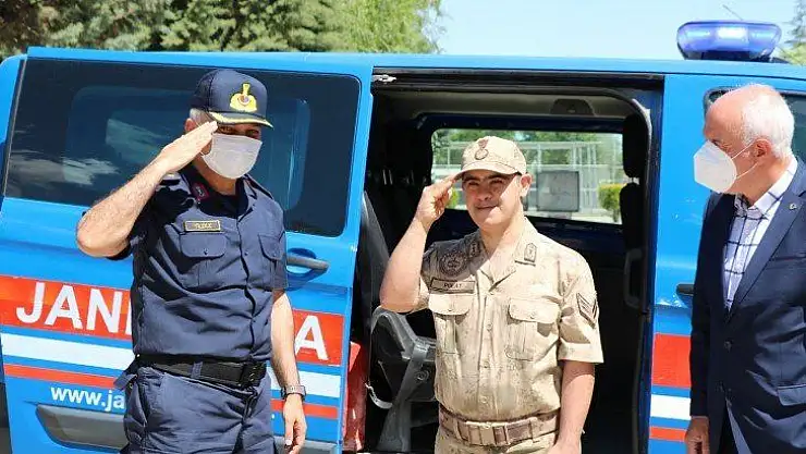 Down sendromlu Enes'in Mehmetçik olma mutluluğu