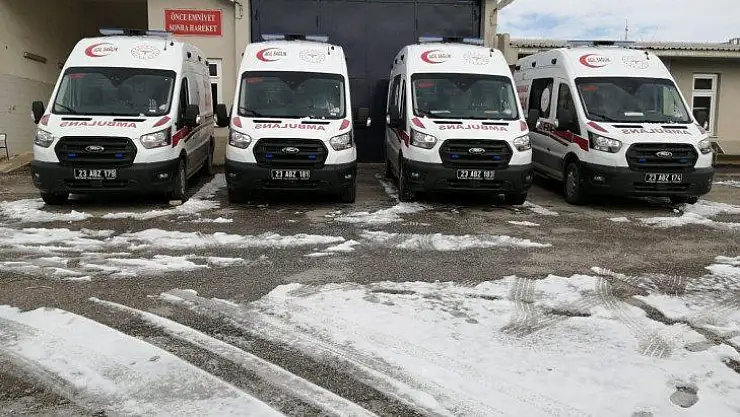 Elazığ Acil Sağlık Hizmetleri Filosu Güçlenmeye Devam Ediyor