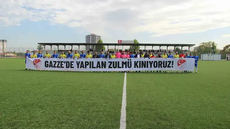 Elazığ amatöründen Gazze'ye destek