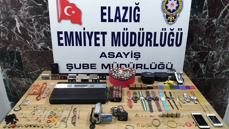 Elazığ'da asayiş uygulaması: 3 tutuklama