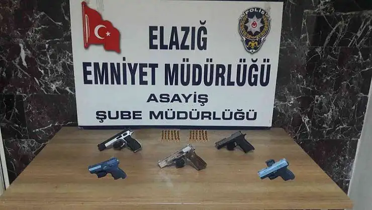 Elazığ'da asayiş ve şok uygulamalarında 116 kişi yakalandı