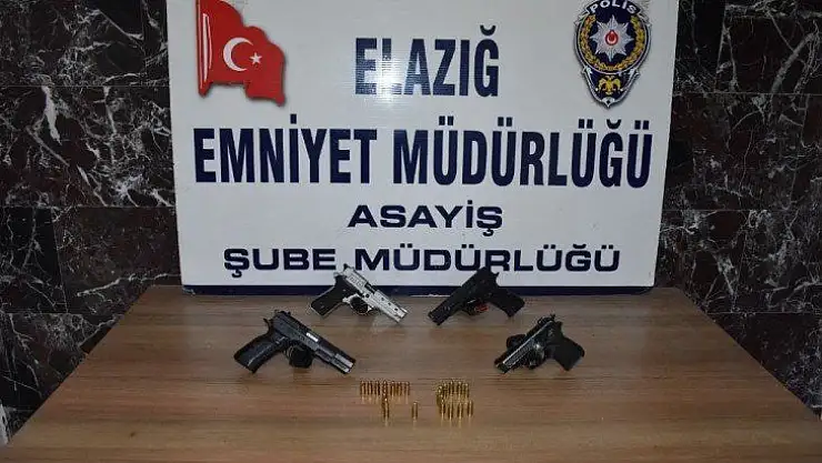 Elazığ'da bir haftada aranan 96 şahıs yakalandı, 17'si tutuklandı