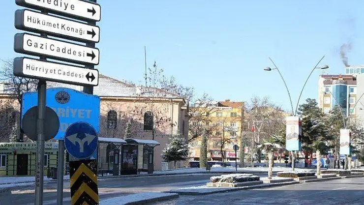 Elazığ'da Hafta Sonu Kısıtlama Sessizliği