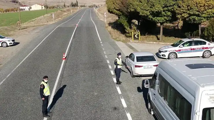 Elazığ'da Drone ile tespit edilip ceza kesildi