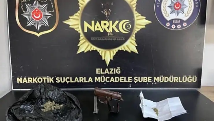 Elazığ'da NARKOGÜÇ uygulaması
