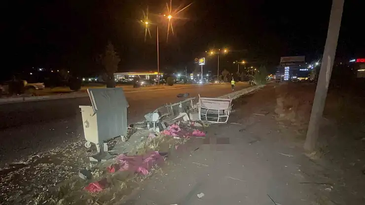 Elazığ'da kaza: 2 ağır 3 yaralı