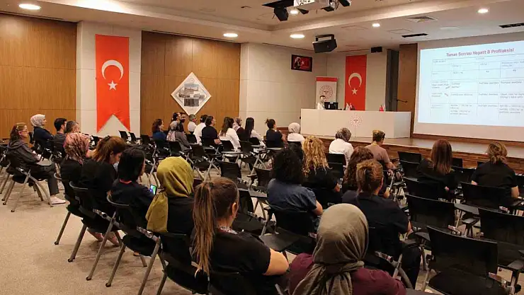 Elazığ'da sağlık çalışanlarına eğitim verildi