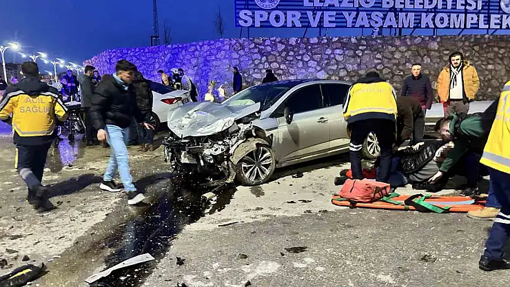 Elazığ'da ilk 6 ayda bin 332 kaza meydana geldi