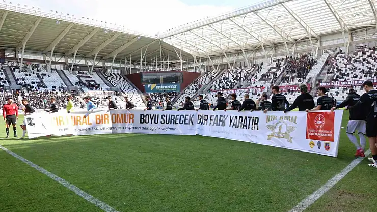 Elazığ İl Emniyet Müdürlüğünden 'bir kural bir ömür' farkındalık etkinliği