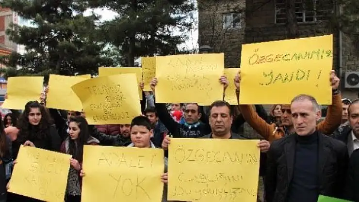 Elazığ'da Özgecan İçin Yürüyüş