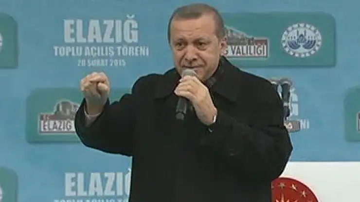 Erdoğan Elazığ'dan Seslendi