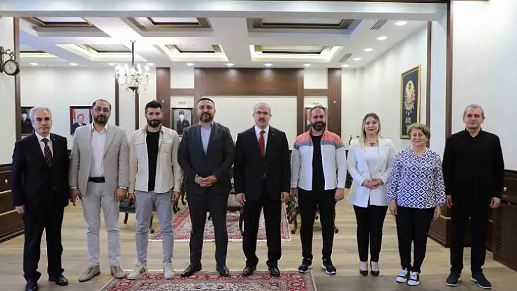 FHGC, Vali Toraman'a nezaket ziyaretinde bulundu