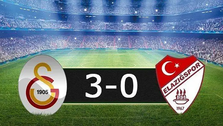 Galatasaray 3 - 0 Elazığspor