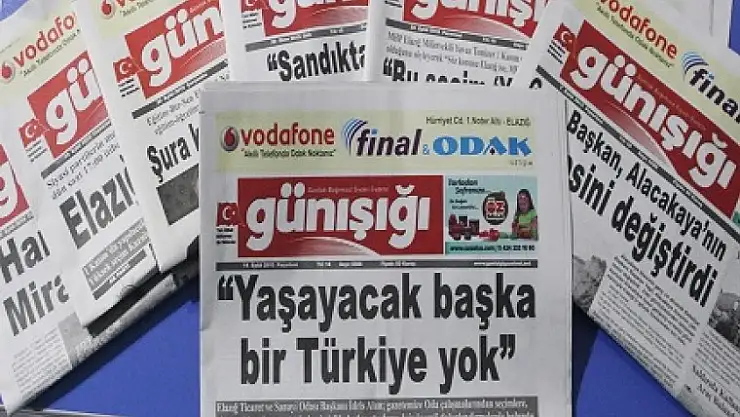 Günışığı Gazetesi'ne Daha Nice Yıllar!