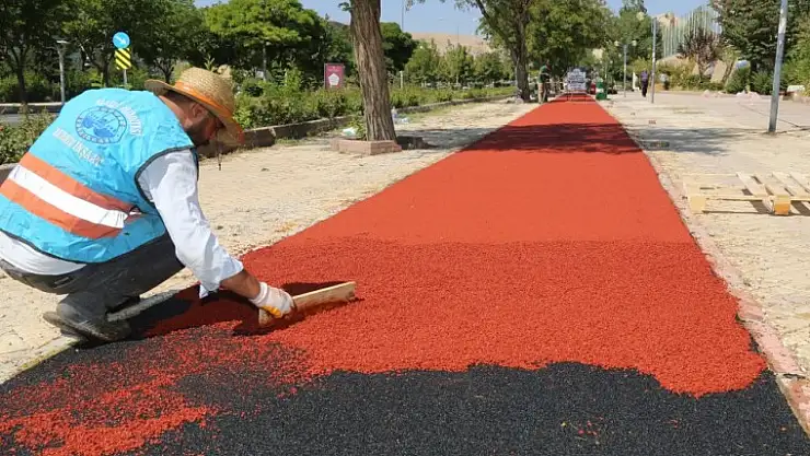 Elazığ Belediyesinden 41 Ayda 11 M2 Yürüyüş Yolu