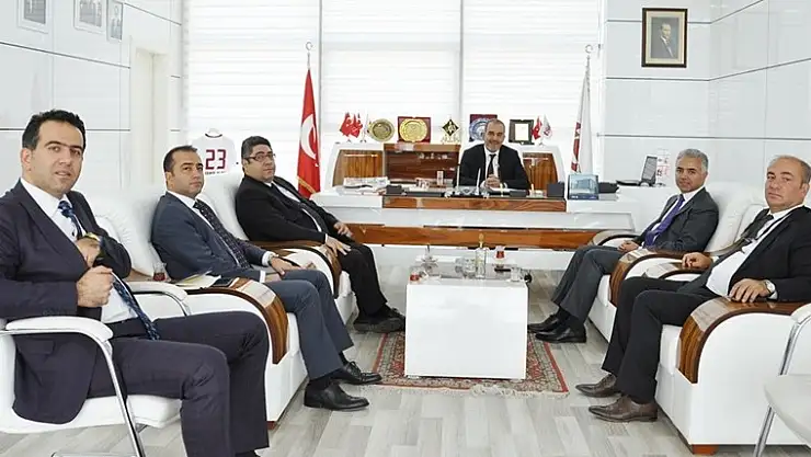 Halkbankası Bölge Koordinatörü Yıldırım'dan Başkan Alan'a Ziyaret