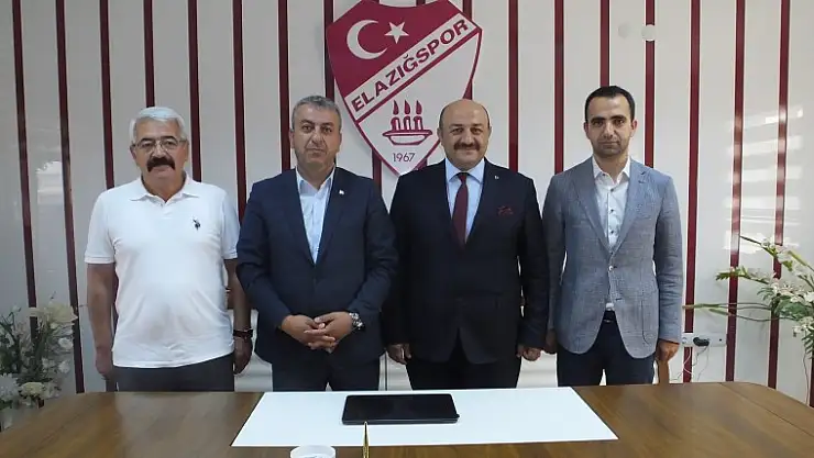 MHP Elazığ İl Başkanı Oğuzhan Demir'den Elazığspor'a Ziyaret