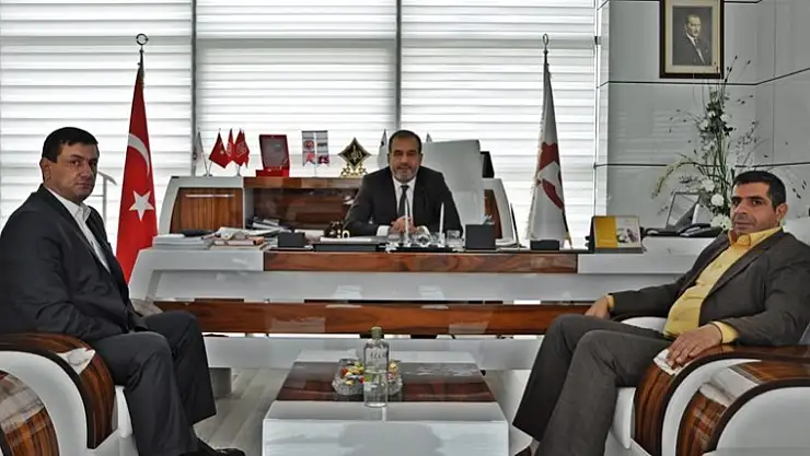 Ülkücü İşçiler Derneğinden TSO'ya Ziyaret