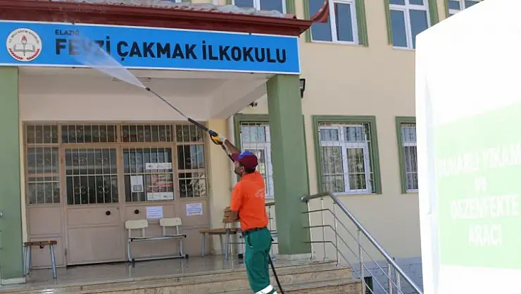 Belediyeden Eğitim Öncesi Okul Temizliği