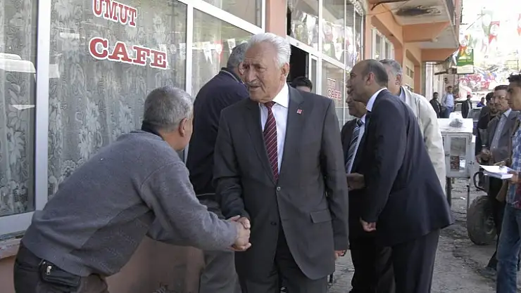 CHP Adayları Maden İlçesini Gezdiler
