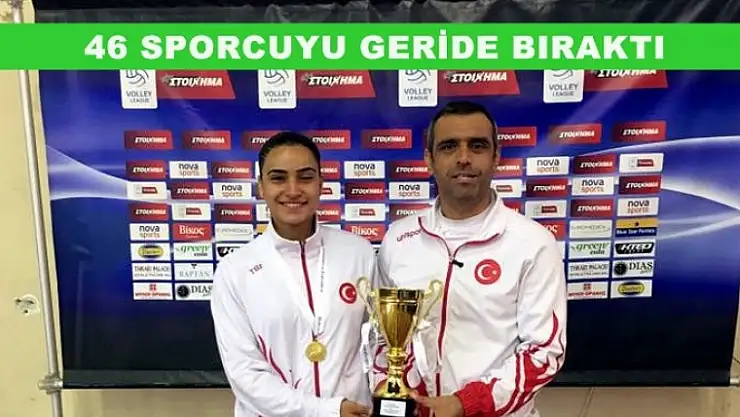 Demirbağ Balkan Şampiyonu Oldu