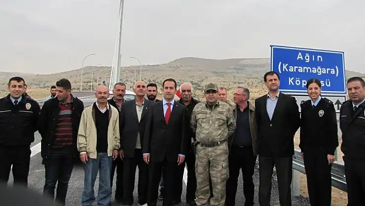 Ağın Köprüsü Trafiğe Açıldı
