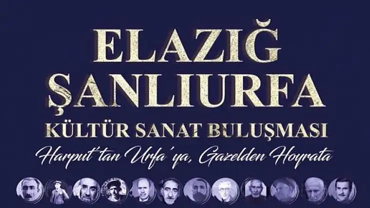 Elazığ Şanlıurfa Kültür ve Sanat Buluşması Konseri Düzenlenecek