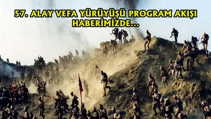 '57. Alay Çanakkale Şehitlerini Anma Yürüyüşü'