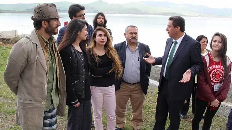 Çayda Çıra Film Festivalinin Konukları Sivrice'yi Gezdi