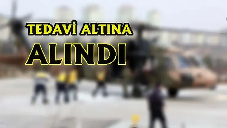 Yaralı Asker Elazığ'a Getirildi