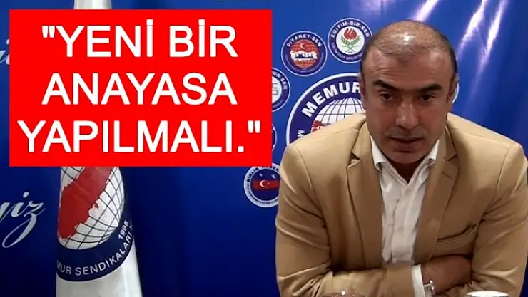 Ergen'den 'Başkanlık Sistemi' Vurgusu