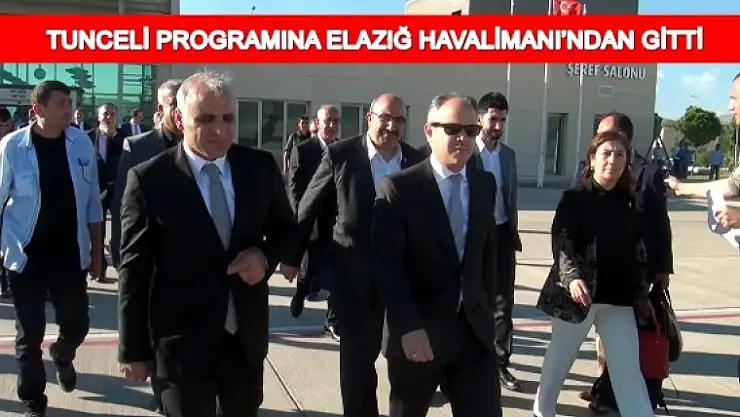 Bakan Kılıç Elazığ'a Geldi