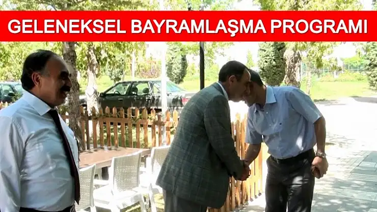 FÜ'de Bayramlaşma