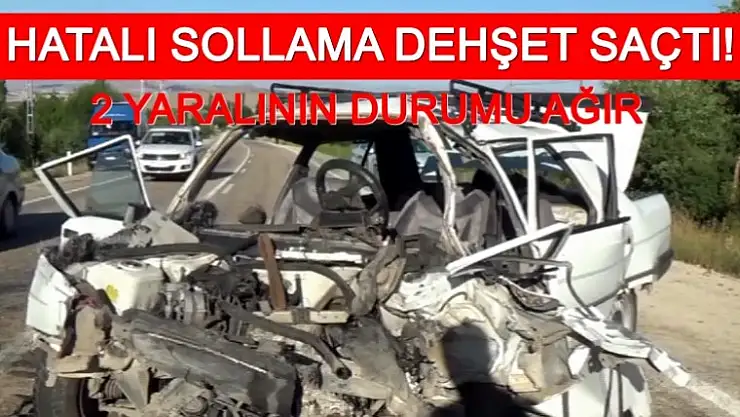 Bayramda Trafik Kazası!