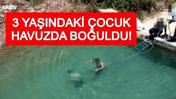 Havuza Düştü Yaşamını Yitirdi