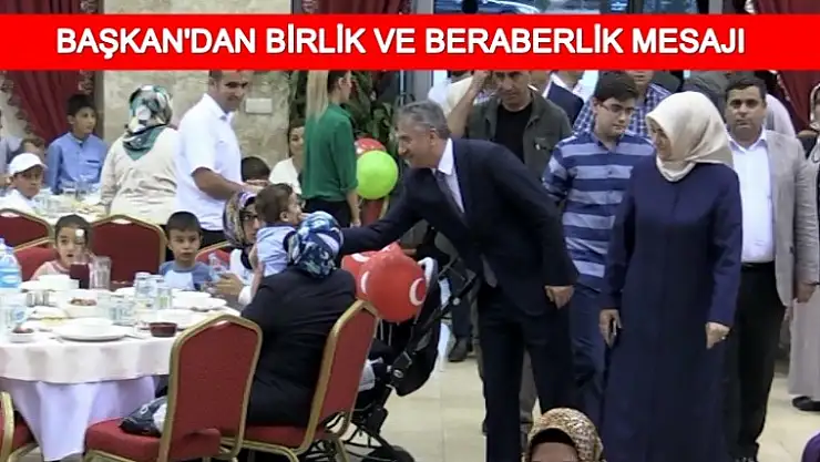 İlk Kez Oruç Tutan Çocukları Ağırladı